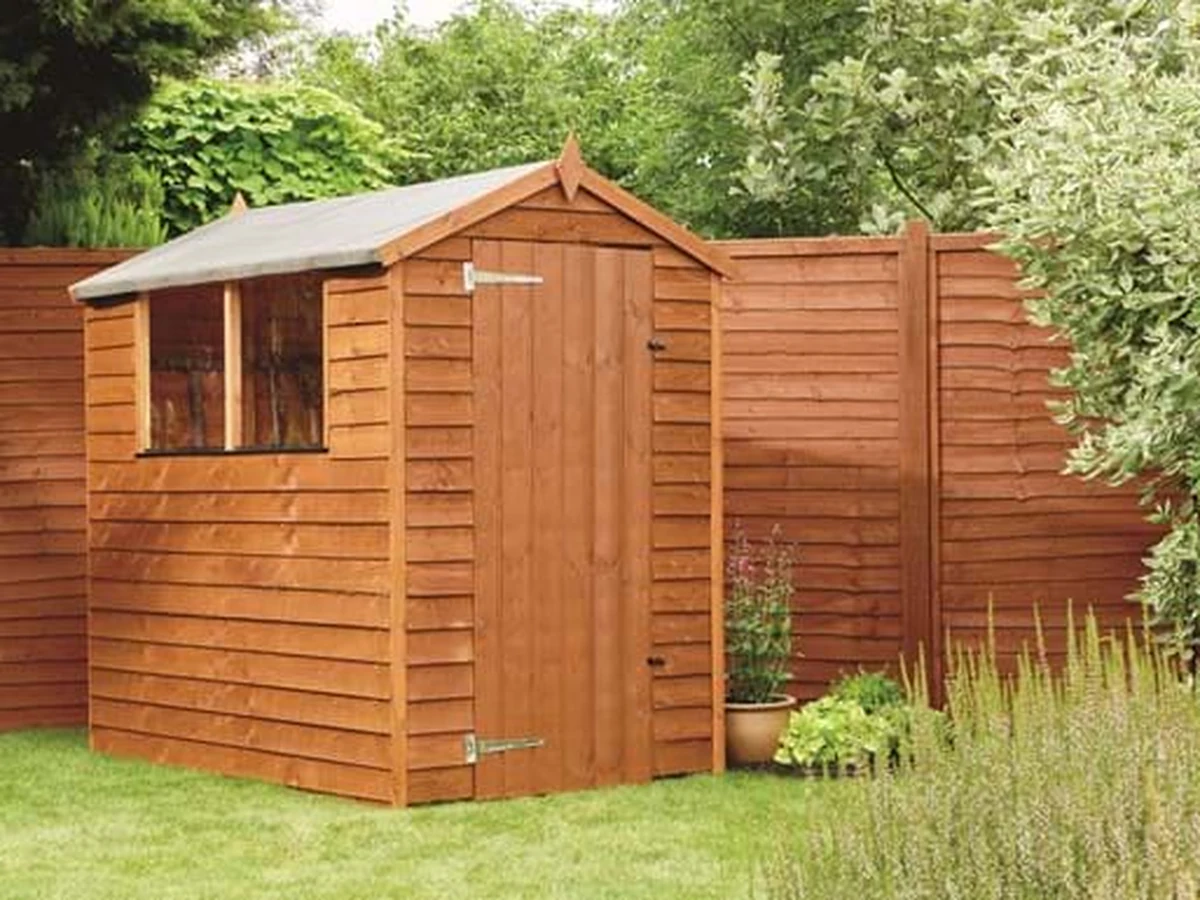 Natural oak stained wood painting by Sevenoaks Painters